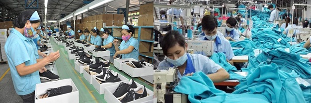 Lao động nữ chiếm đa số trong ngành dệt may và da giày tại Việt Nam