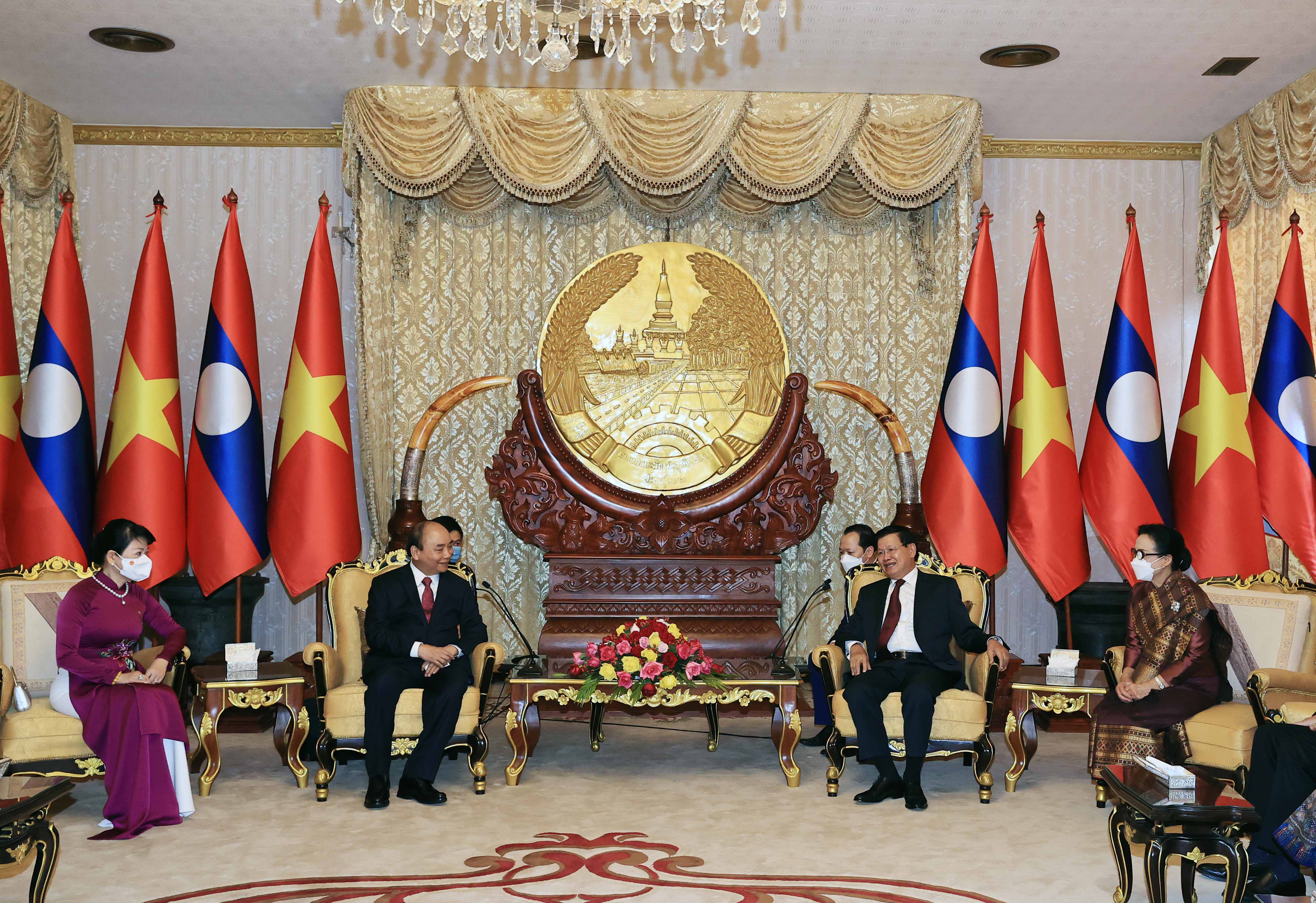 Chủ tịch nước Nguyễn Xuân Phúc thăm chính thức CHDCND Lào
