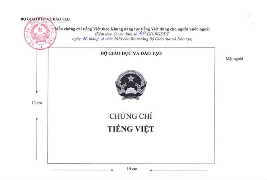 Quy chế thi đánh giá năng lực tiếng Việt theo Khung năng lực tiếng Việt dùng cho người nước ngoài