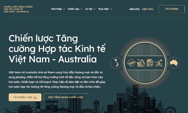 Chiến lược tăng cường hợp tác kinh tế Việt Nam – Australia