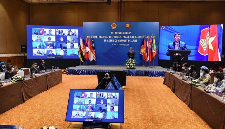 Lồng ghép Chương trình Nghị sự Phụ nữ, Hòa bình và An ninh vào các trụ cột Cộng đồng ASEAN