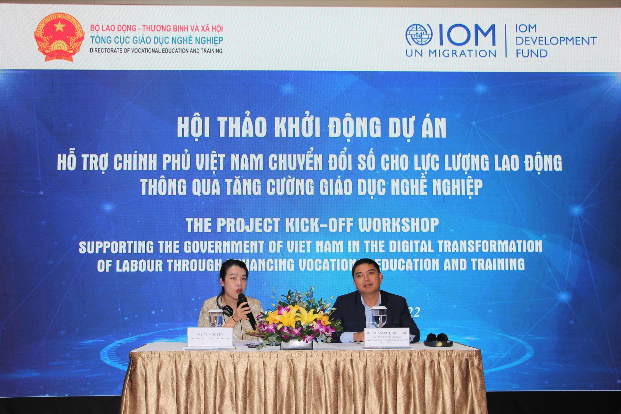 Khởi động Dự án Hỗ trợ Chính phủ Việt Nam chuyển đổi số cho lực lượng lao động thông qua tăng cường giáo dục nghề nghiệp
