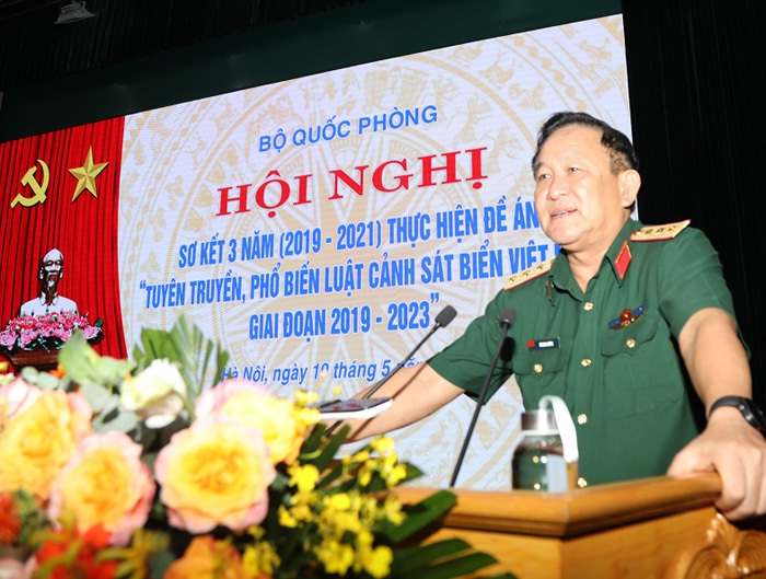 Hội nghị sơ kết 3 năm triển khai Đề án Tuyên truyền, phổ biến Luật Cảnh sát biển Việt Nam