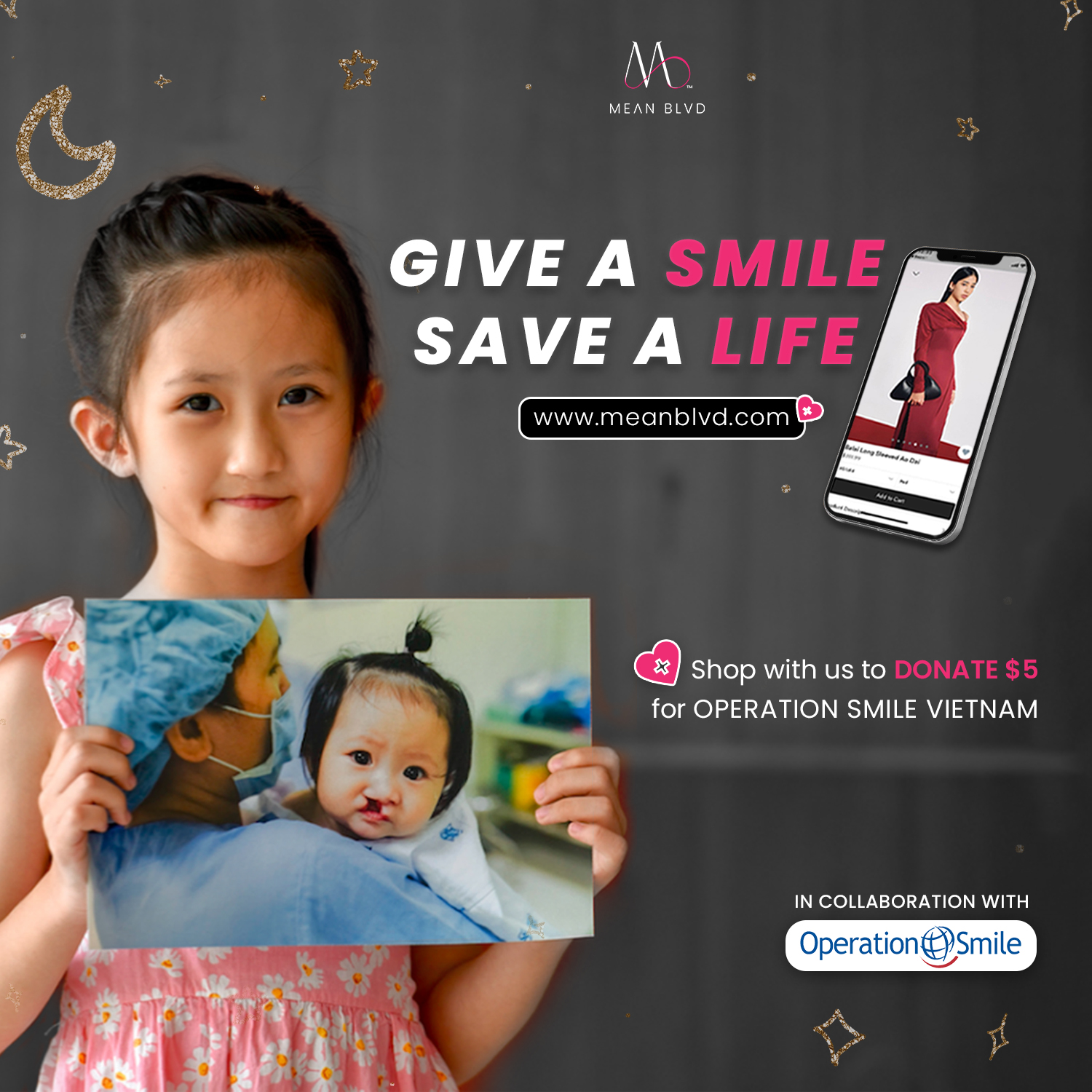 Operation Smile và AVAKids cam kết mang lại 550 ca phẫu thuật cho trẻ em Việt Nam