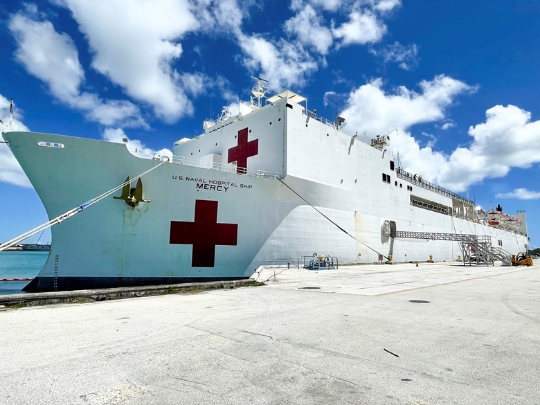 Tàu Bệnh viện Hải quân Hoa Kỳ đến Việt Nam tham gia chương trình Đối tác Thái Bình Dương 2022