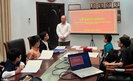Tổ chức lớp học tiếng Việt cho con em cộng đồng người Việt Nam tại Qatar