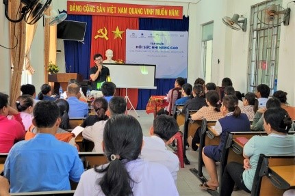 Chương trình tập huấn hồi sức nhi nâng cao cho huyện Trà Bồng