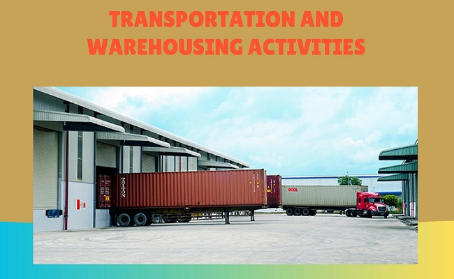 Transportation and warehousing activities